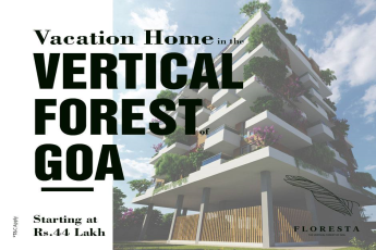 Book your home at Fluid Floresta & enjoy your vacation in the vertical forest of Goa